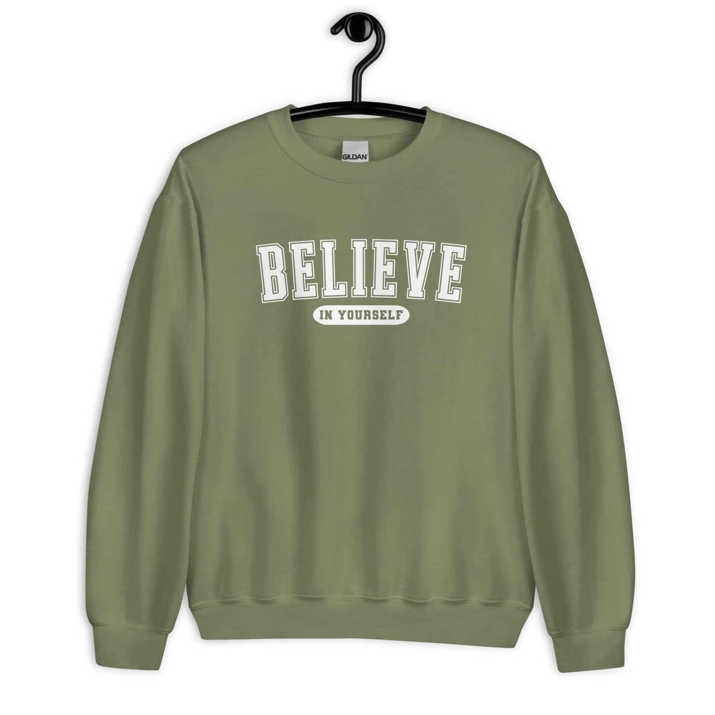 Believe in Yourself Varsity Sweatshirt