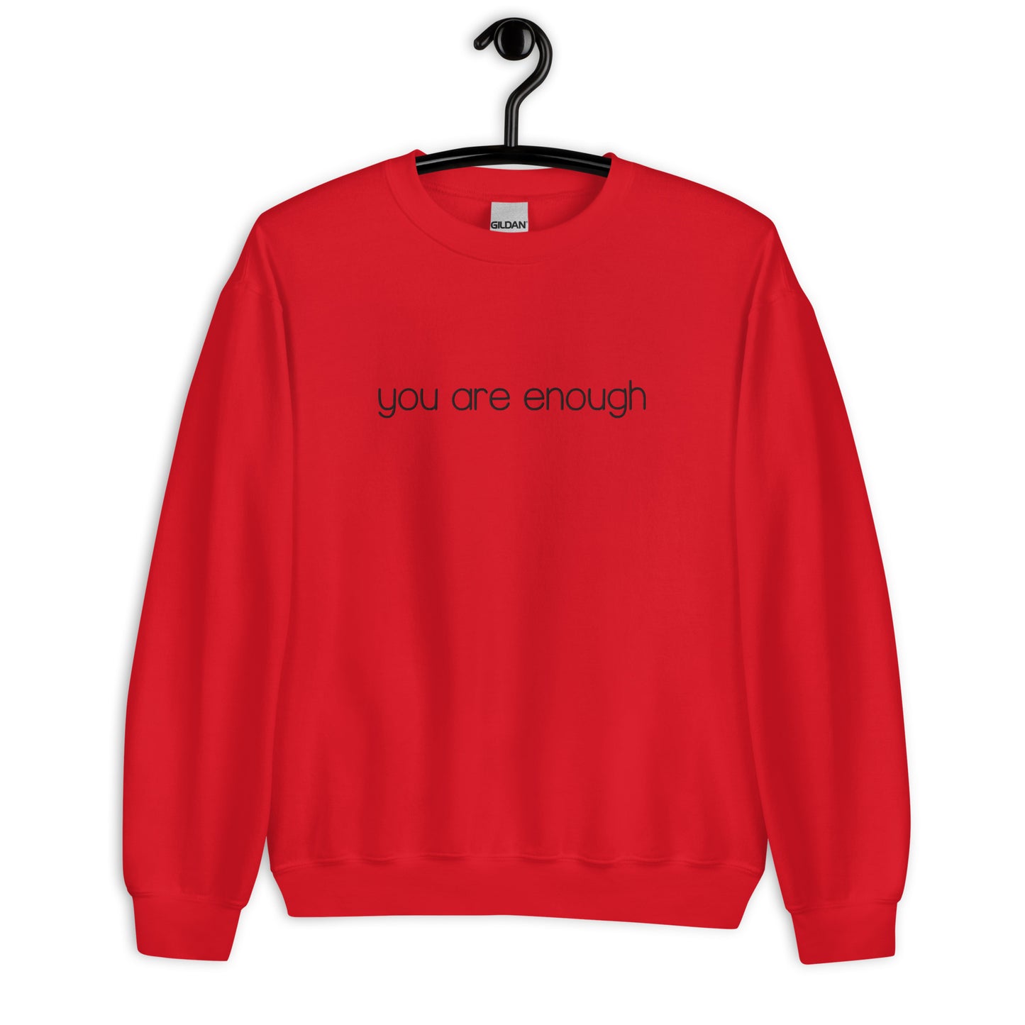You Are Enough Embroidered Sweatshirt