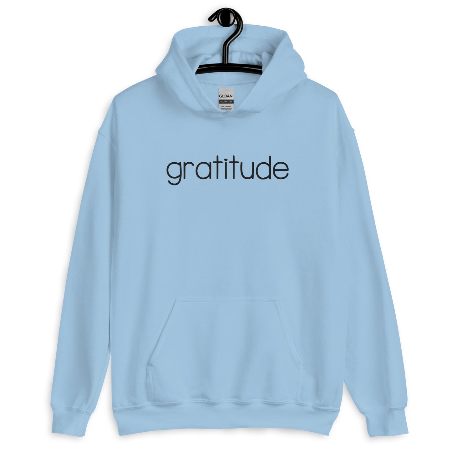 Gratitude Embroidered Hoodie