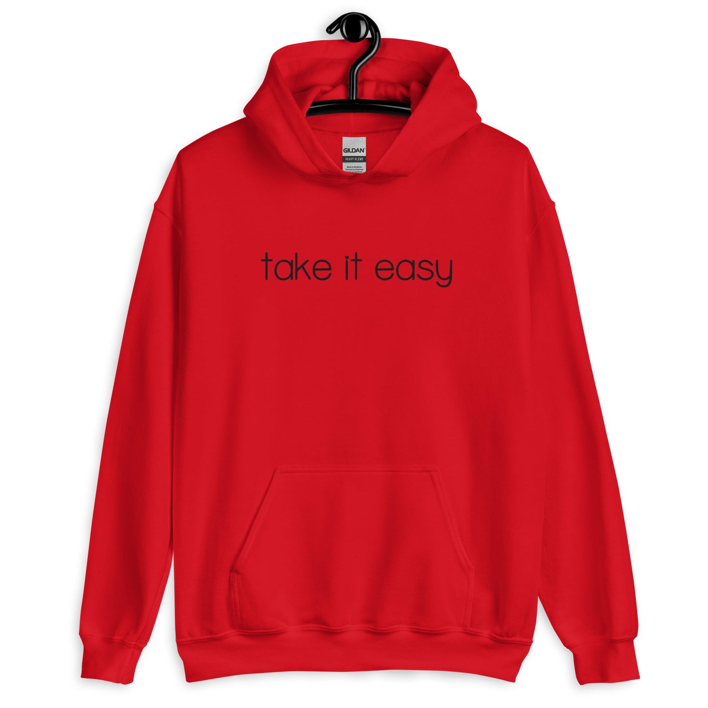 Take It Easy Embroidered Hoodie