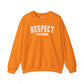 Respect Boundaries Varsity Sweatshirt