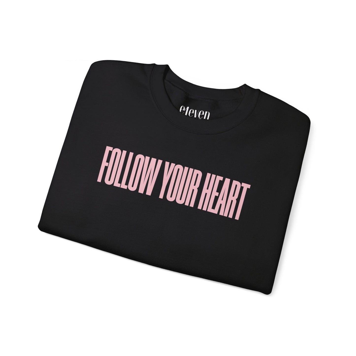 Follow Your Heart Sweatshirt | Light Pink