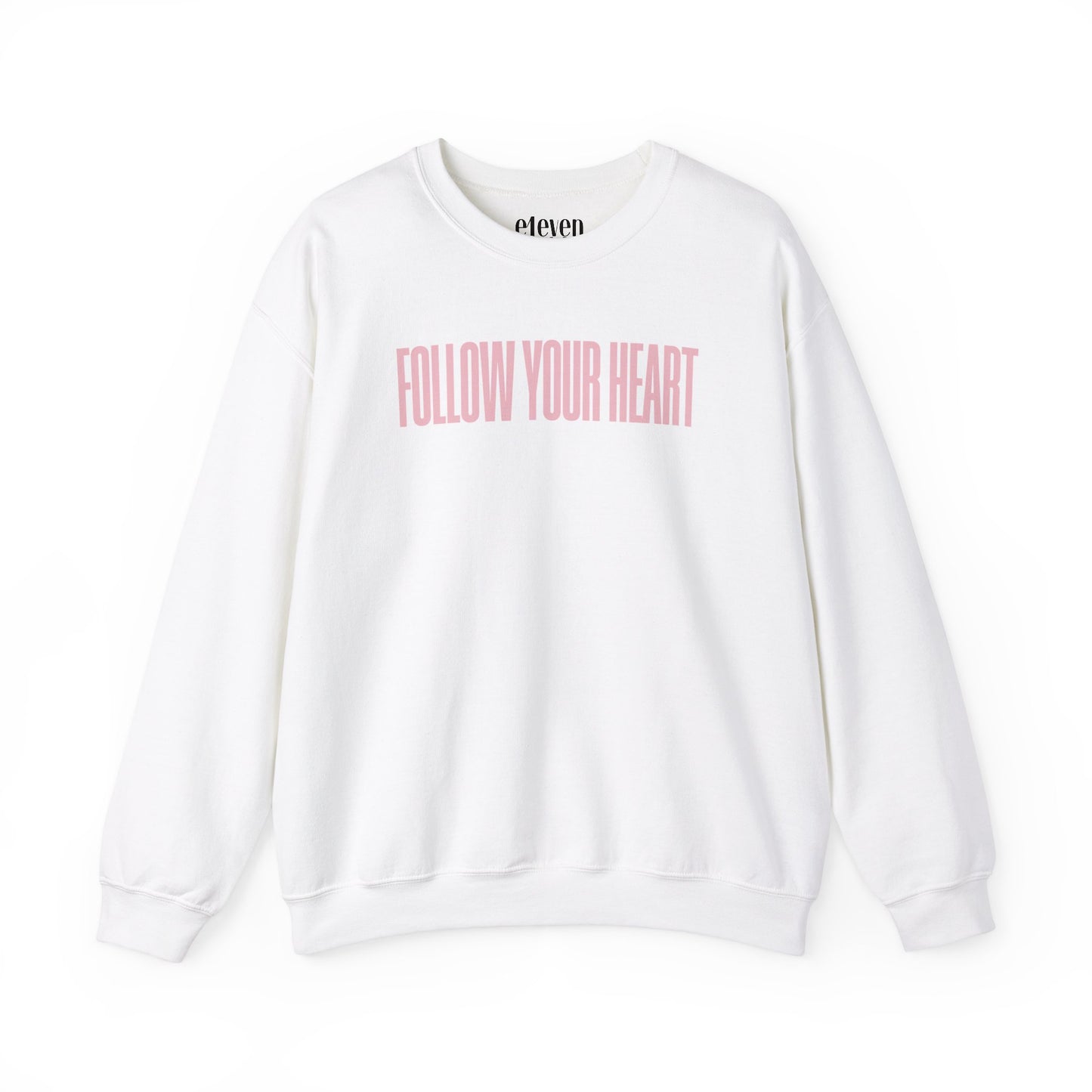 Follow Your Heart Sweatshirt | Light Pink