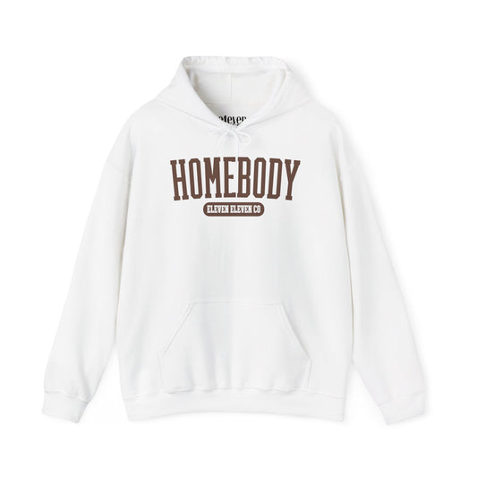 Homebody Varsity Hoodie | Brown