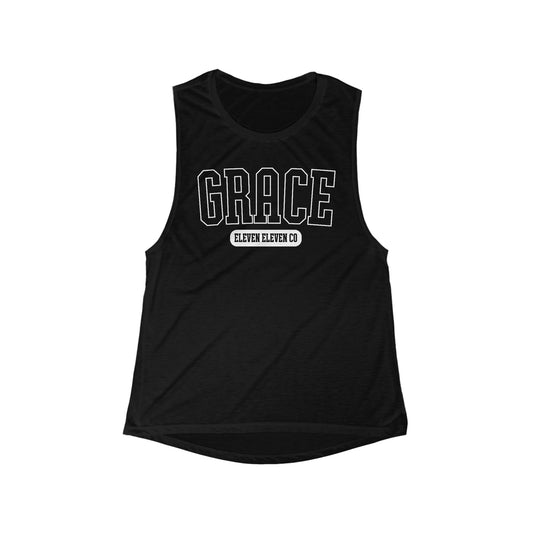 Grace Varsity Muscle Tank