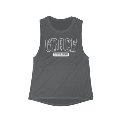 Grace Varsity Muscle Tank