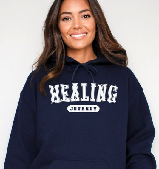 Healing Journey Varsity Hoodie