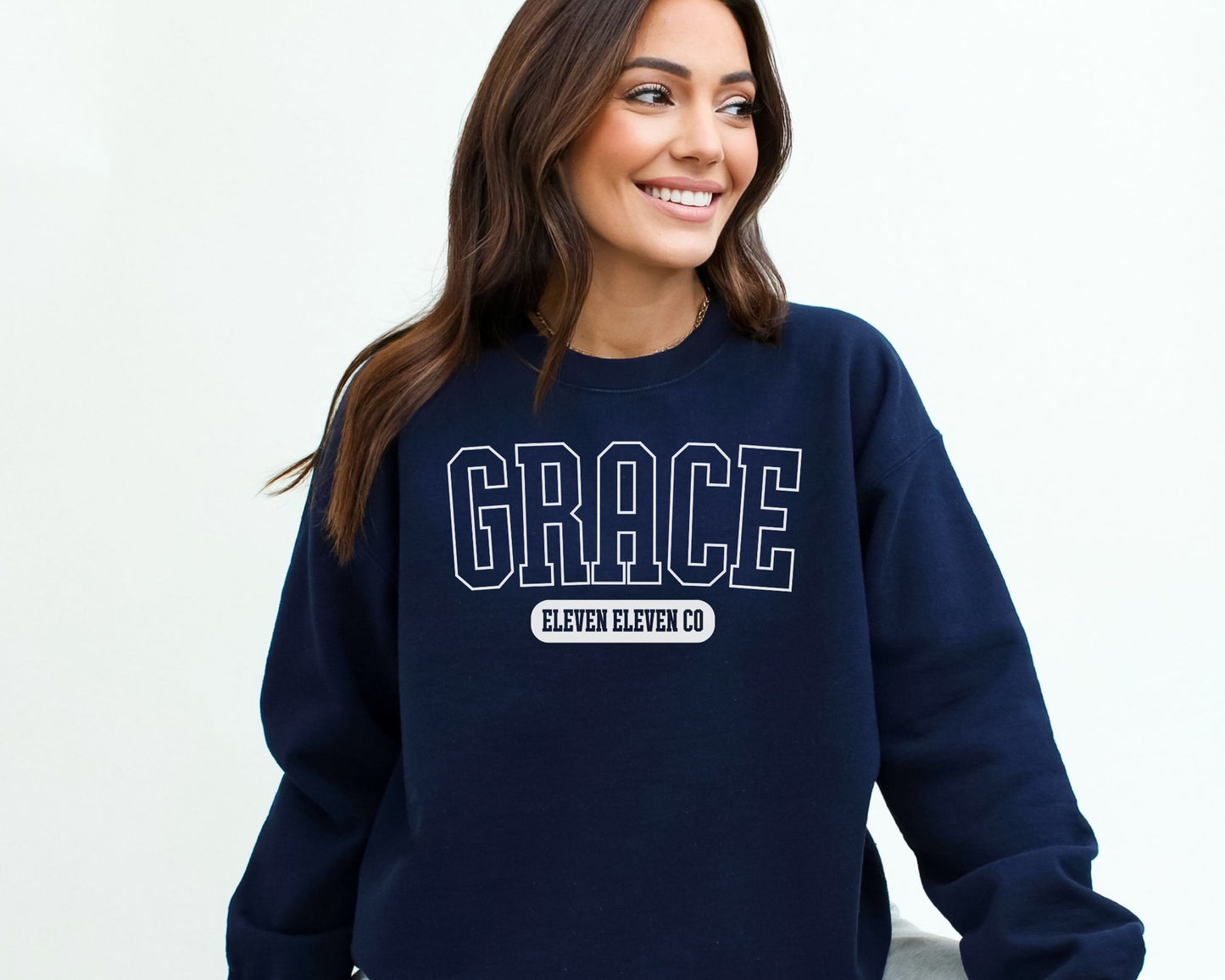 Grace Varsity Sweatshirt