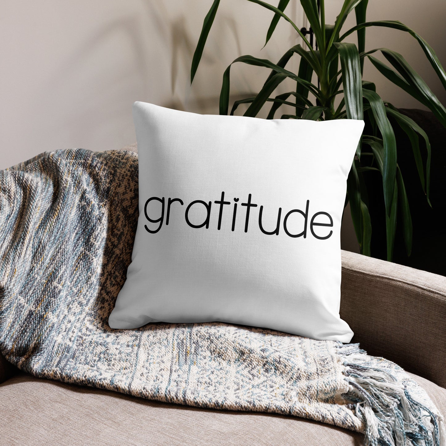 Gratitude Premium Pillow Case