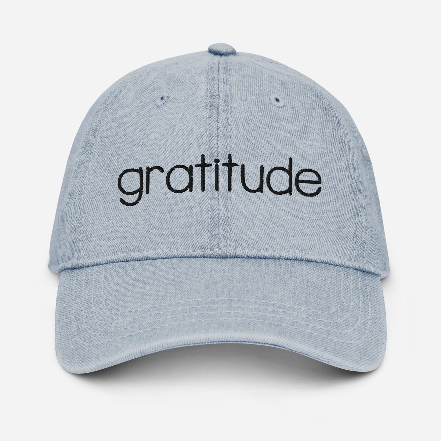 Gratitude Denim Hat