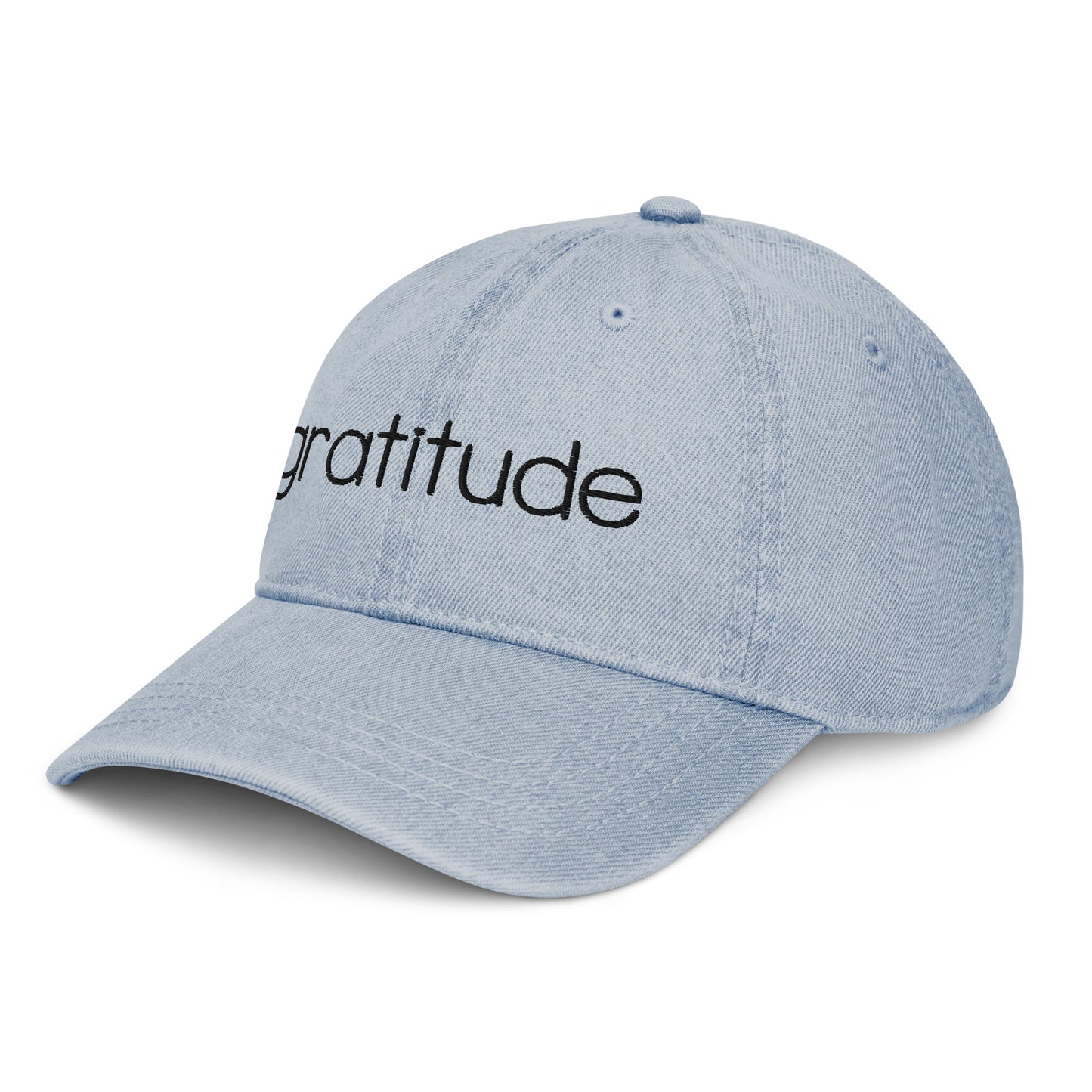 Gratitude Denim Hat