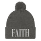 Faith Pom-Pom Beanie