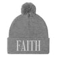 Faith Pom-Pom Beanie