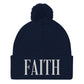 Faith Pom-Pom Beanie