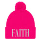 Faith Pom-Pom Beanie