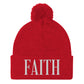 Faith Pom-Pom Beanie