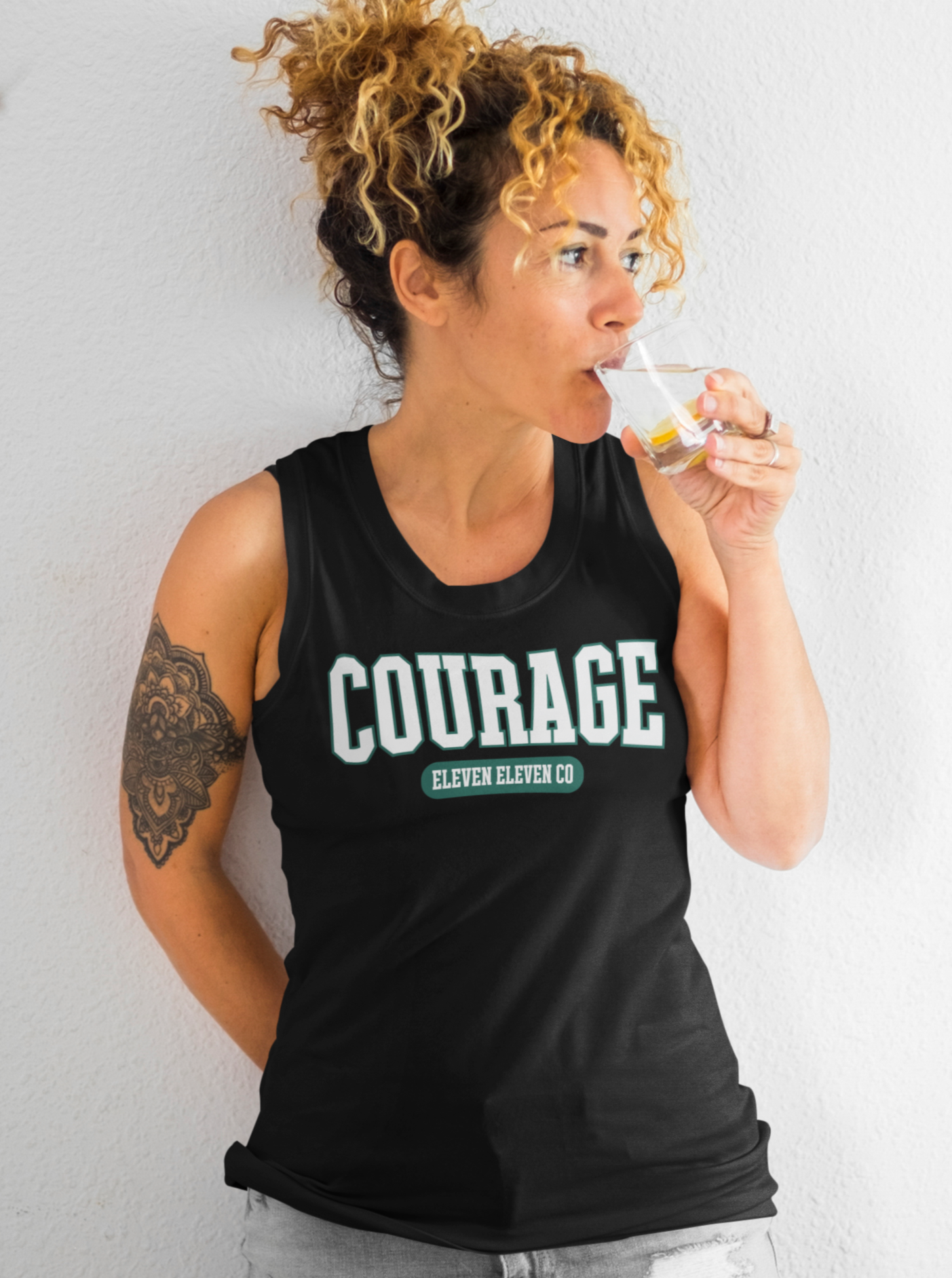 Courage Varsity Muscle Tank