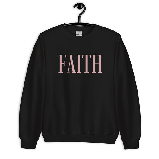 Faith Sweatshirt | Pink