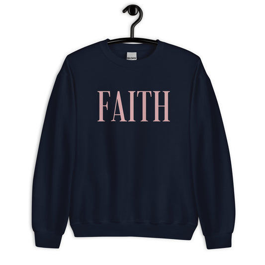 Faith Sweatshirt | Pink