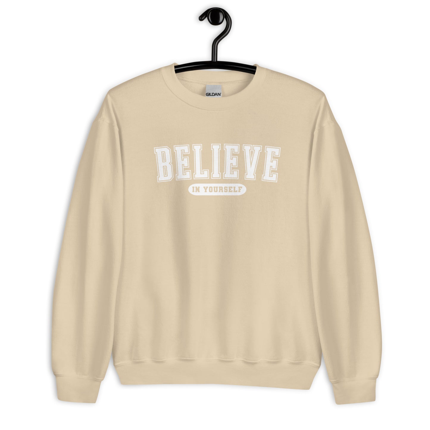 Believe in Yourself Varsity Sweatshirt