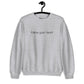 Follow Your Heart Embroidered Sweatshirt