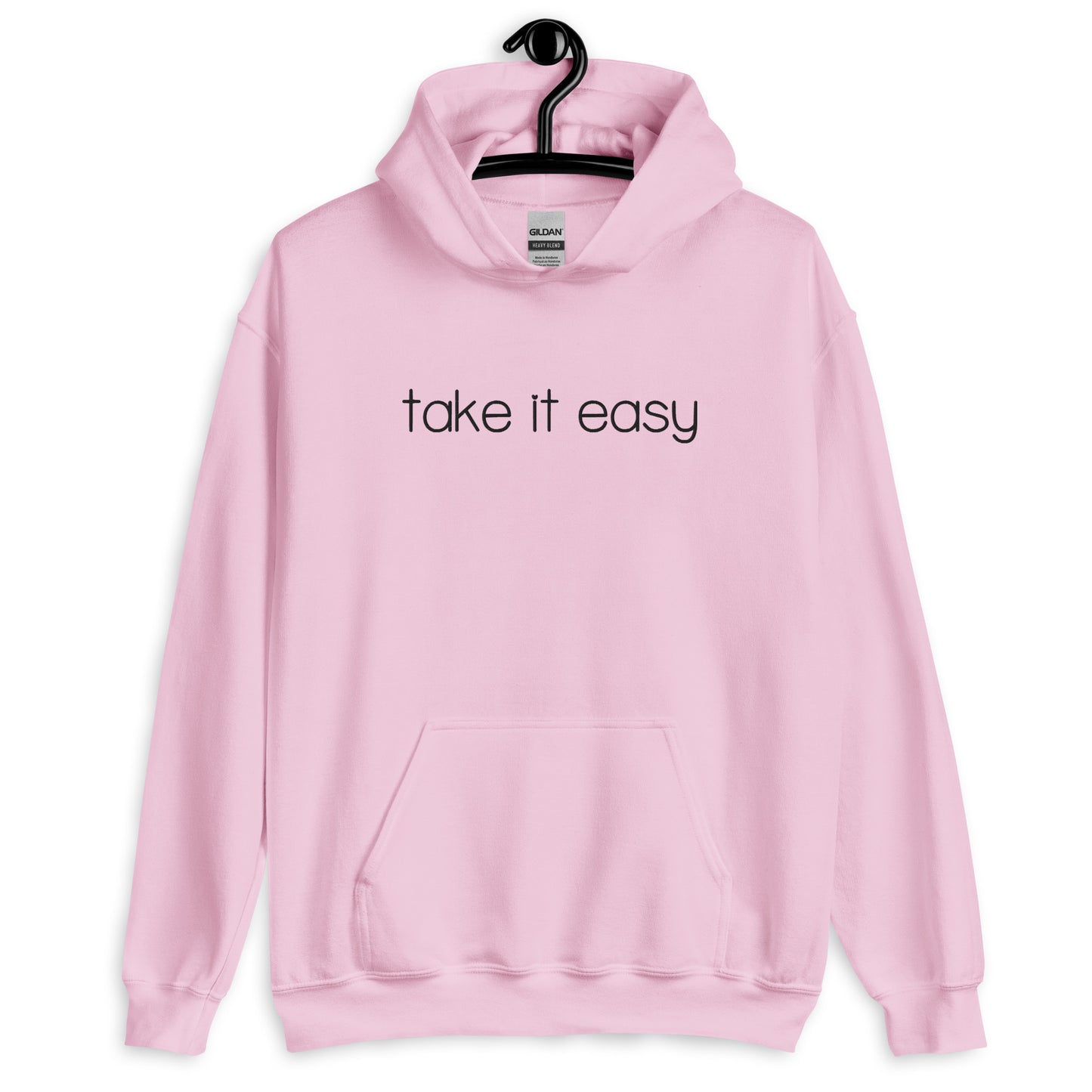 Take It Easy Embroidered Hoodie