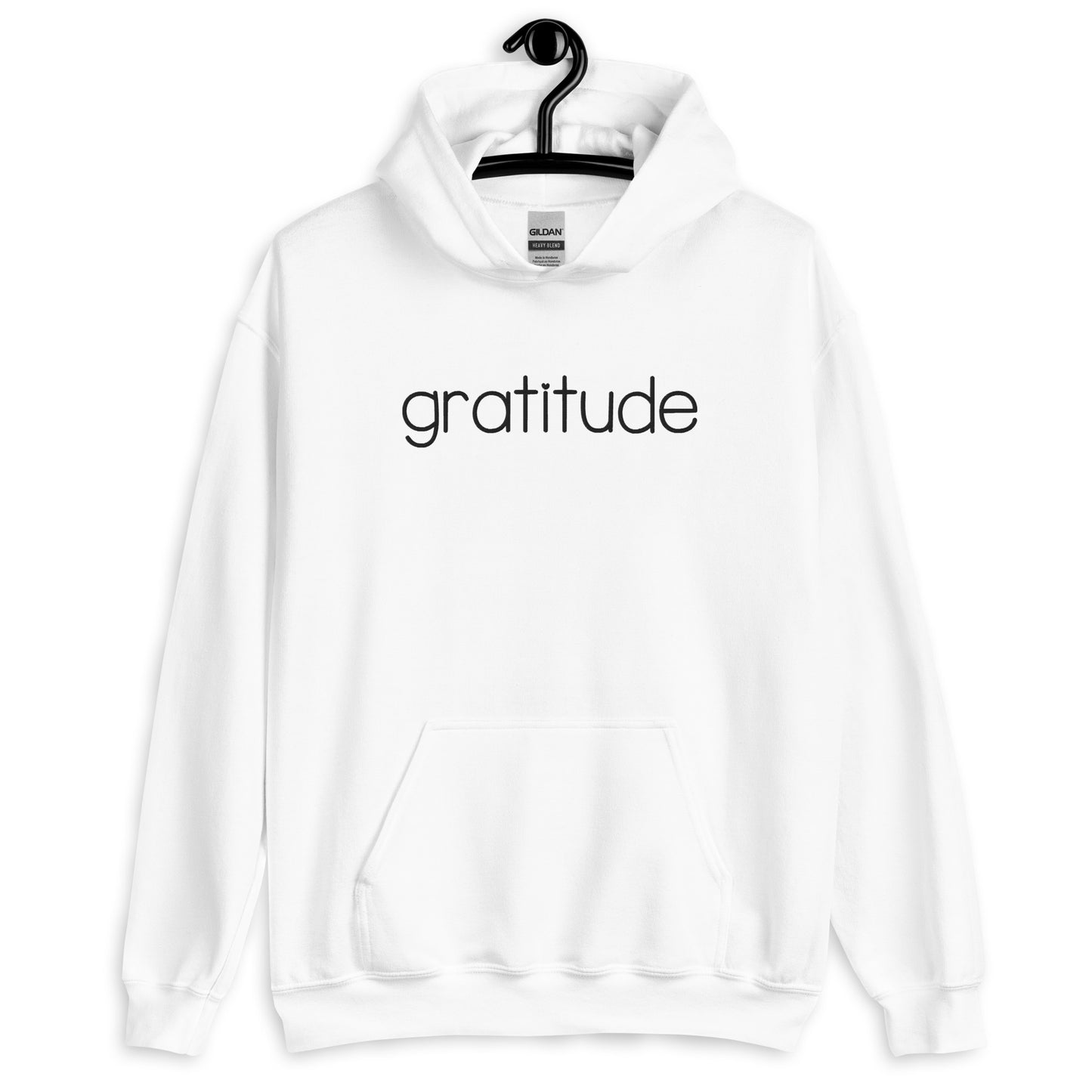Gratitude Embroidered Hoodie