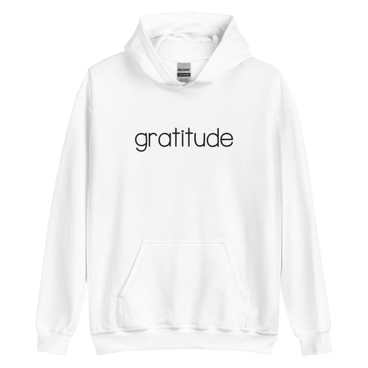 Gratitude Embroidered Hoodie