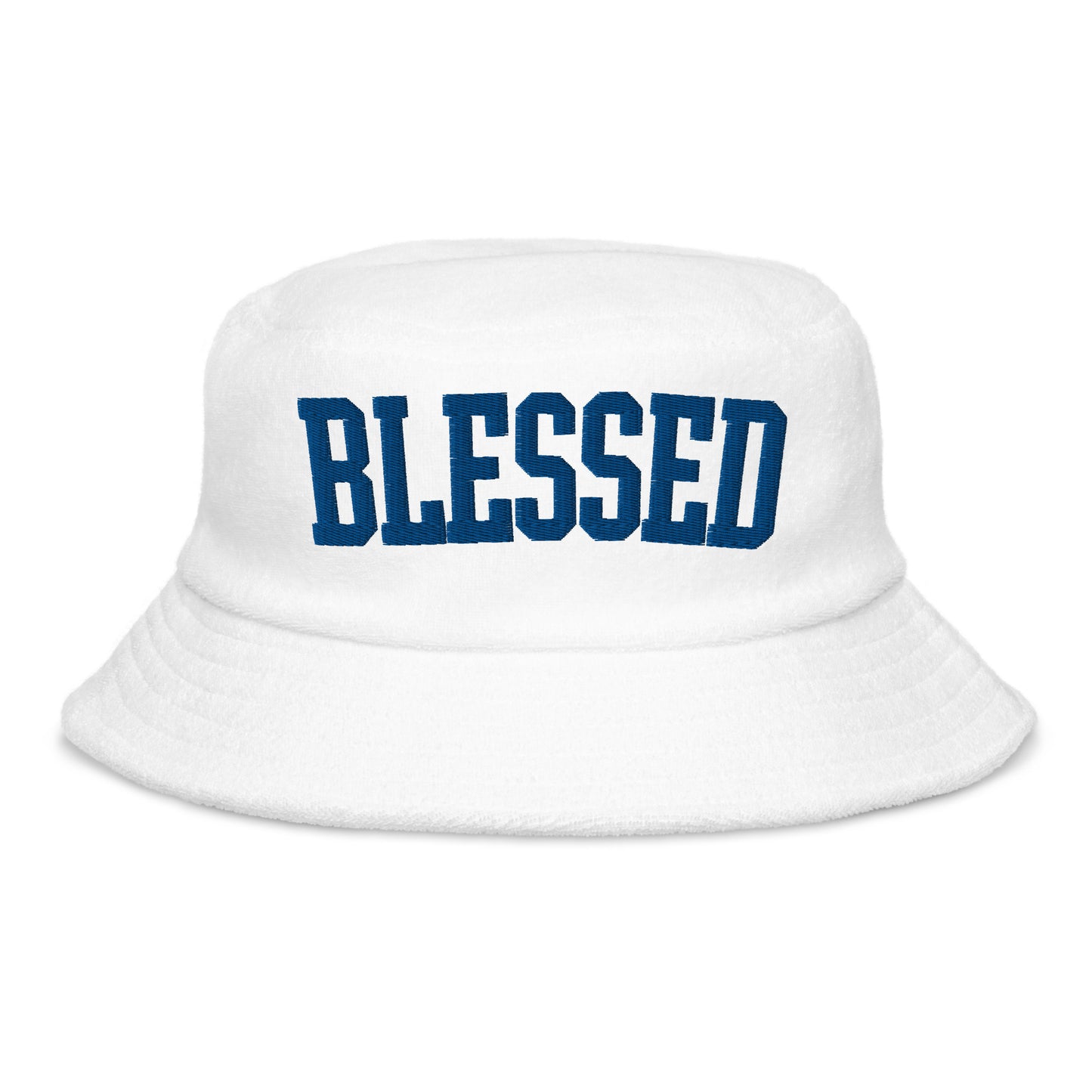 Blessed Varsity Bucket Hat | Blue